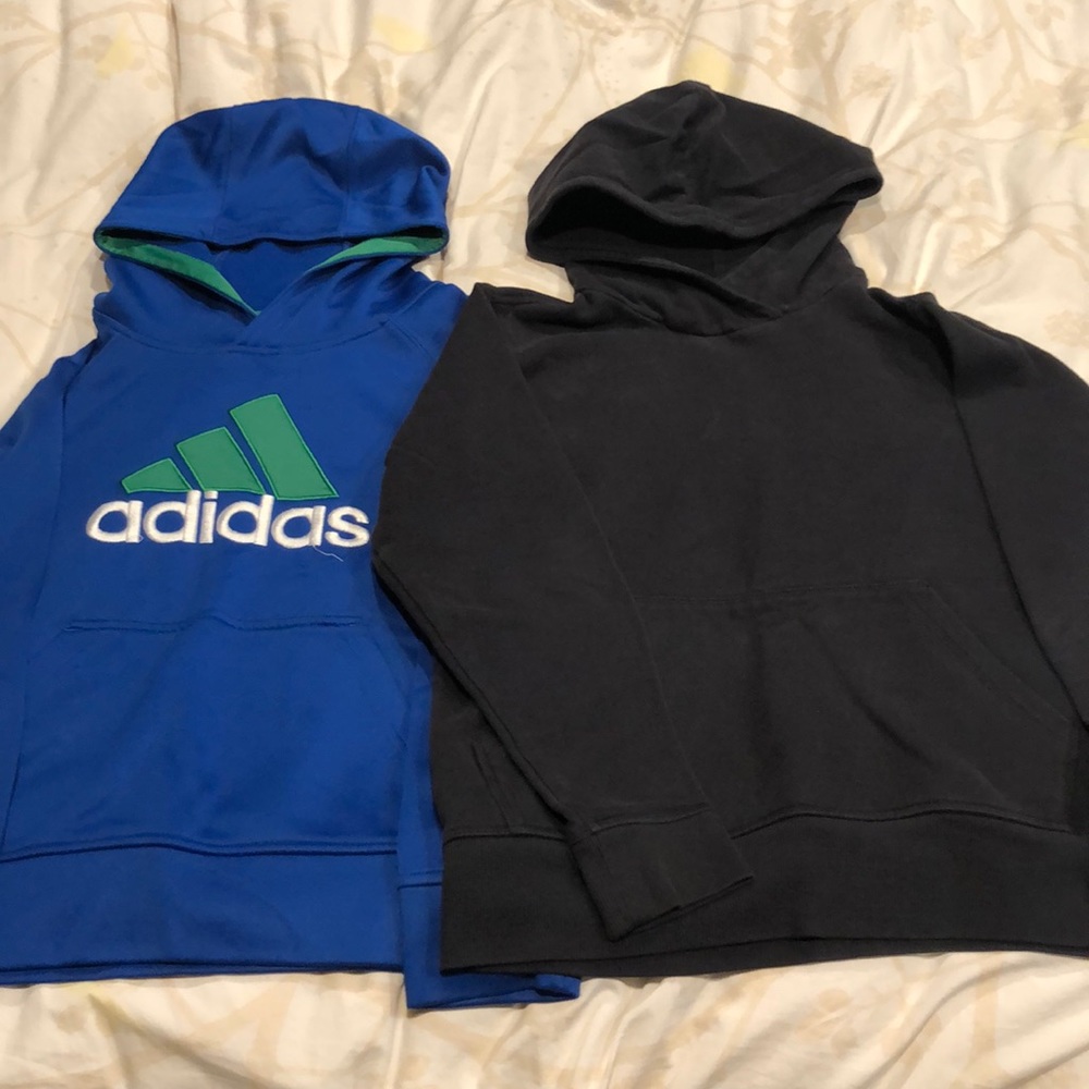 Lot of 2 Boys Hoodies